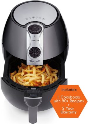 Air Fryer by Cozyna (3.7QT) with airfryer cookbooks (over 50 recipes)