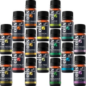 ArtNaturals Aromatherapy Top-16 Essential Oil Set - 16x10ml - Pure of the Highest Therapeutic Grade Quality