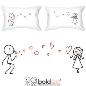 Gift Ideas for Mom - BOLDLOFT From My Heart to Yours Couples Pillowcases