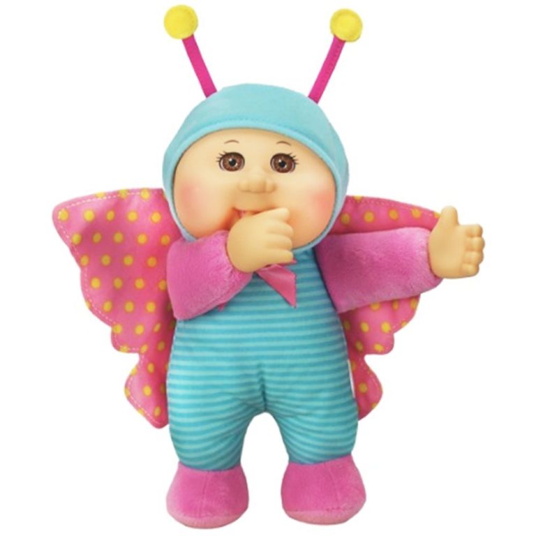 Cabbage Patch Kids 9 Inch Collectible Garden Party Softbody Cuties Doll, Lily Butterfly