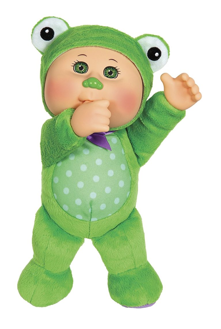 Cabbage Patch Kids Cuties Safari Friends - 9in Tall Chiro Frog Cutie Doll
