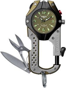 Best Gifts for Him Father's Day, Birthday, Christmas, Valentines 2018 2019 - Dakota Men's Knife Clip Watch