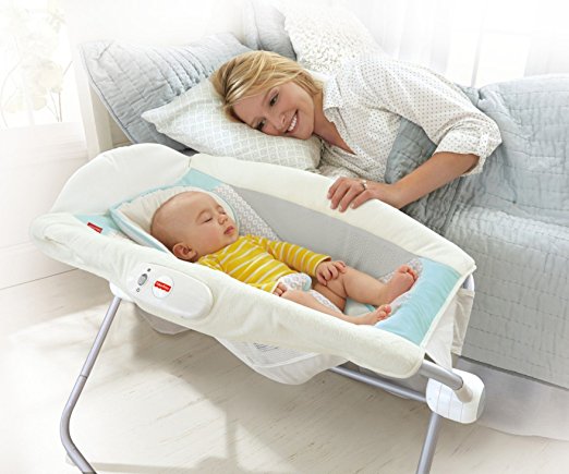 newborn gift ideas for baby girl - Fisher-Price Deluxe Rock 'n Play Sleeper, Moonlight Meadow