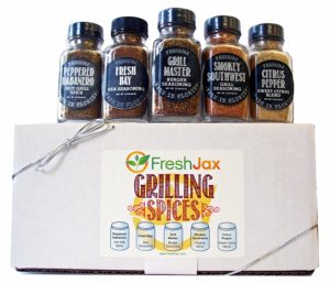 FreshJax Grilling Spice Gift Set, (Set of 5)