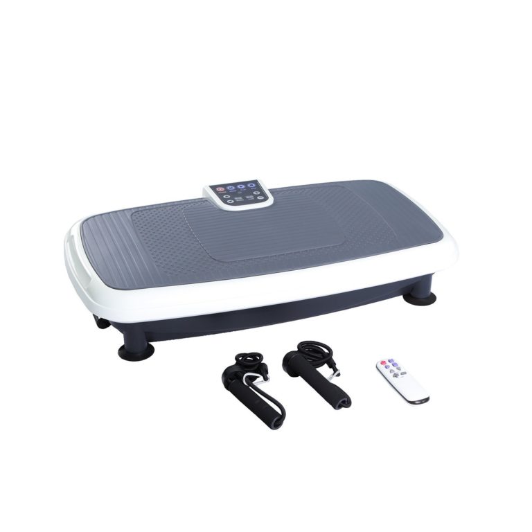 Gifts for fitness lovers - JUFIT Vibration Platform,Full Body Shape Exercise Machine,Vibration Plate ,Fit Massage Power Plate with Two Bands &Remote Max User Weight 450lb