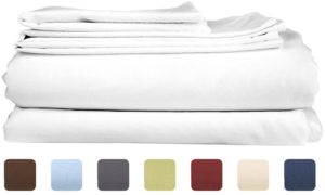 King Size Sheet Set - 6 Piece Set - Hotel Luxury Bed Sheets - Extra Soft - Deep Pockets - Easy Fit - Breathable & Cooling Sheets - Wrinkle Free - Comfy - White Bed Sheets - Kings Sheets - 6 PC