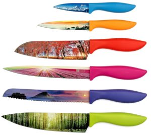 Kitchen Knife Set in Gift Box by Chef's Vision