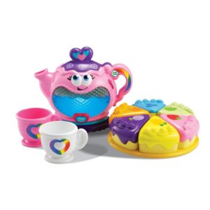 kitchen toys for girls - LeapFrog Musical Rainbow Tea Set