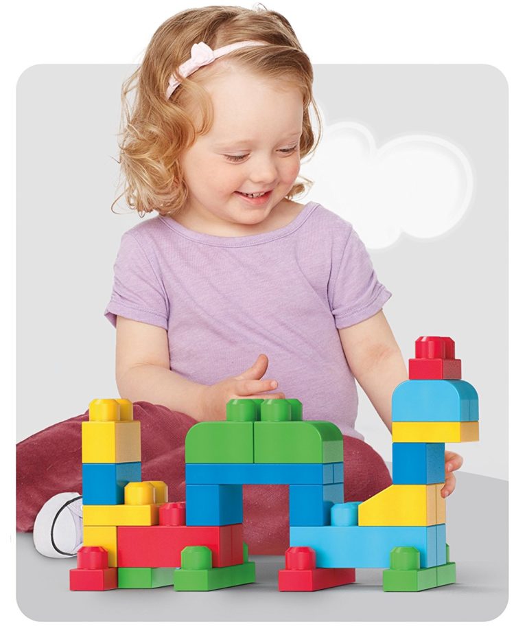 Mega Bloks 80-Piece Big Building Bag, Classic