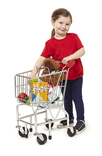 new toys for girls - Melissa & Doug Toy Shopping Cart With Sturdy Metal Frame