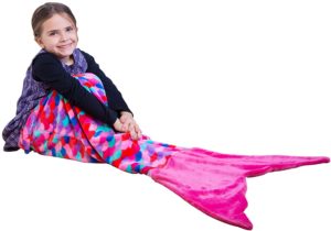 new toys for girls - PixieCrush Mermaid Tail Blanket For Teenagers-Adults & Kids Thick, Plush Super Comfy Fleece Snuggle Blanket With Double S