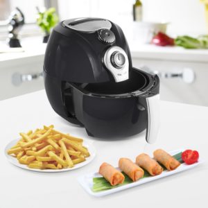 Cooking with an Air Fryer - Simple Chef Air Fryer - Air Fryer For Healthy Oil Free Cooking - 3.5 Liter Capacity with Dishwasher Safe Parts