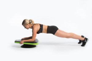 Gifts for fitness lovers - Stealth Core Trainer Professional, Get Ripped Abs and Healthy Back, Dynamic Ab Plank Workout Playing Video Games On Smartphone, Interactive Fitness Board Powered