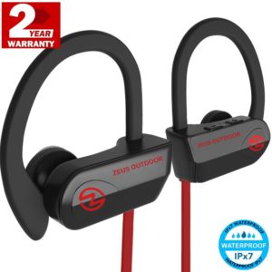Wireless Headphones (IMPROVED v.2017) ZEUS OUTDOOR - Workout Headphones - Running Headphones - Best Wireless Earbuds