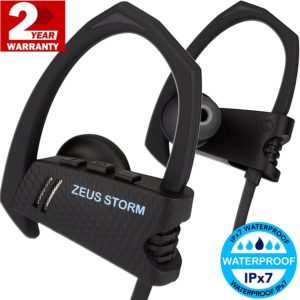 Wireless Headphones in Ear ZEUS STORM Best HD Waterproof Wireless Earbuds with Microphone Bluetooth Headphones Workout