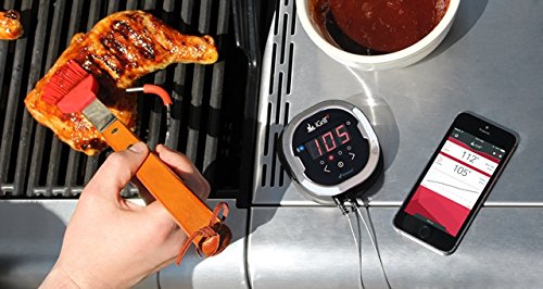 Best Gifts for Him Father's Day, Birthday, Christmas, Valentines 2018 2019 iDevices iGrill2 Bluetooth Thermometer